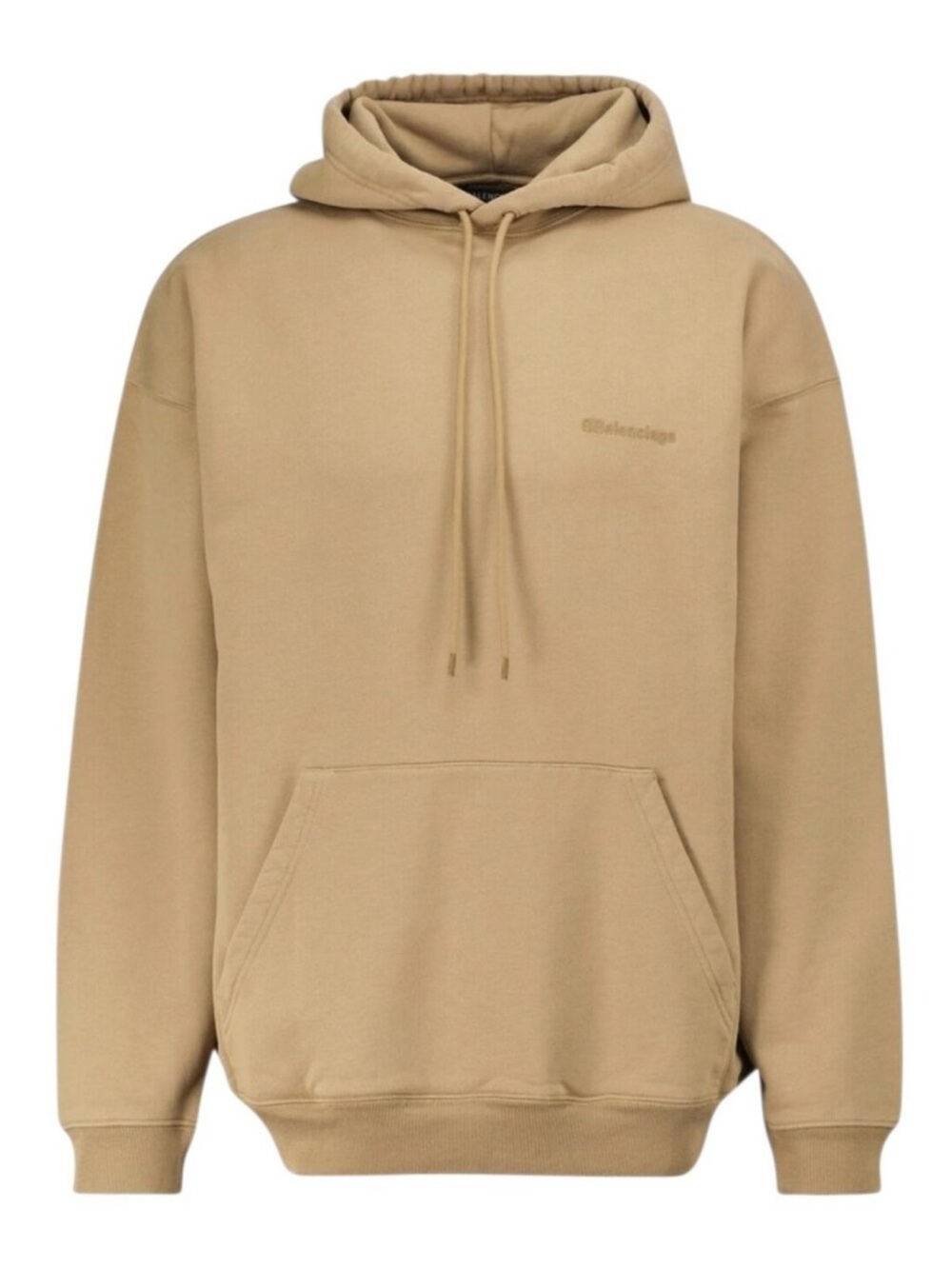 Balenciaga BB Tan Hoodie Sweatshirt NWT $1050